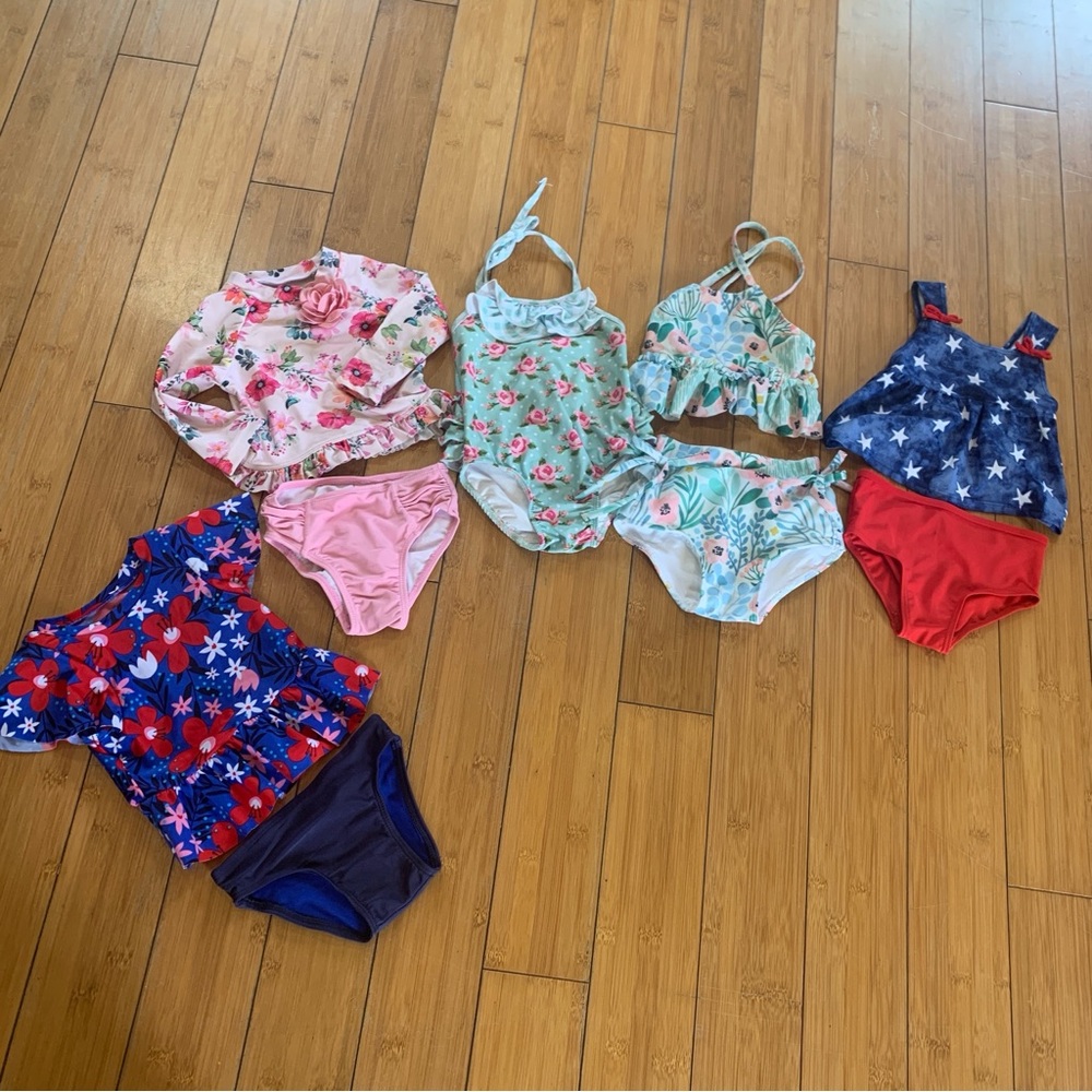 Colorful Girl Swimsuit Set bundle